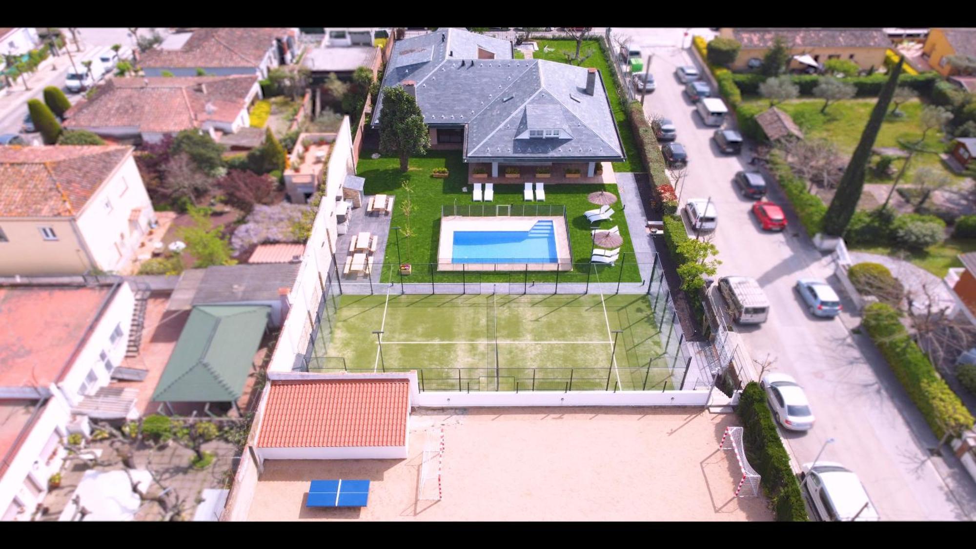 Casa De Vacaciones Con Padel En Montseny By Can Forcadell Жерона Екстер'єр фото